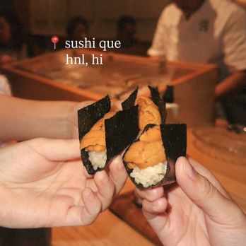 Sushi Que - Sushi Bars Near Me - Honolulu, Hawaii