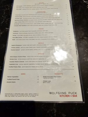Menu photo 6 The Kitchen By Wolfgang Puck Calgary, AB