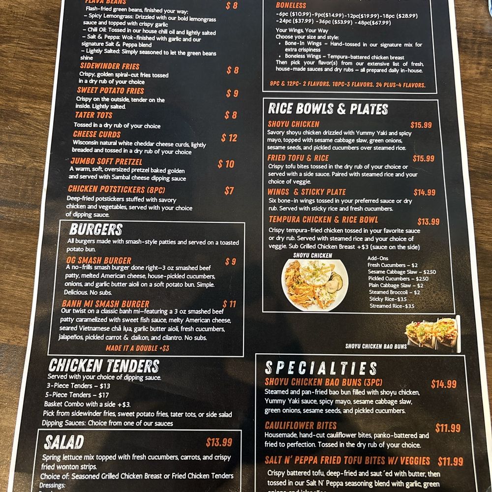 Menu pg 2 Menu pg 2