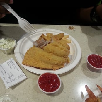 Kelly's Roast Beef - My buddy had the fish and chips.He loved it so much he saved a piece to bring to his gf LOL - Sandwiches Near Me - Medford, Massachusetts