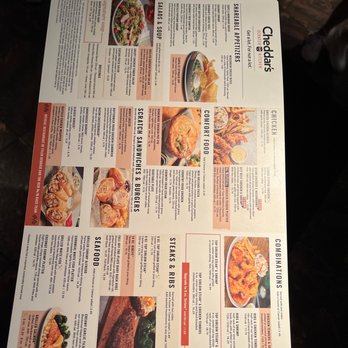 Cheddar's Scratch Kitchen - Menu - Comfort Food Near Me - Sanford, Florida
