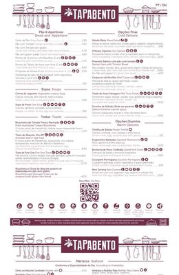 Menu photo 8 Tapabento Porto, 13 Menu photo 8 Tapabento Porto, 13