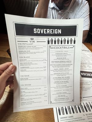 Menu photo 4 The Sovereign Washington, DC, DC Menu photo 4 The Sovereign Washington, DC, DC