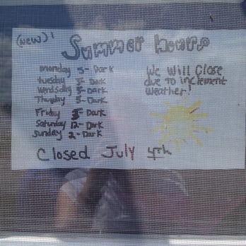 Arctic Snow - Summer hours 2014 - Ice Cream & Frozen Yogurt Near Me - Maryland Heights, Missouri Arctic Snow - Summer hours 2014 - Ice Cream & Frozen Yogurt Near Me - Maryland Heights, Missouri