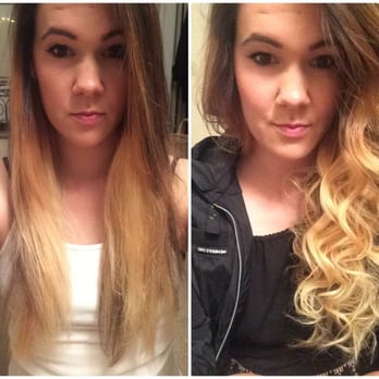 Kris Georgiou - Finished product: not styled & styled - Hair Salons Near Me - Studio City, California