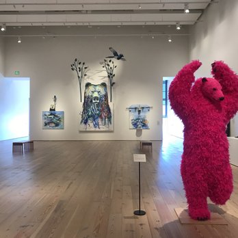 Anchorage Museum - Pink dancing bear - Museums Near Me - Anchorage, Alaska Anchorage Museum - Pink dancing bear - Museums Near Me - Anchorage, Alaska