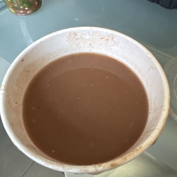 Juan Pollo - watery beans - Mexican Near Me - La Puente, California
