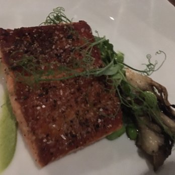 Vida - Salmon, the inside was basically eating smoked salmon, it was lovely - New American Near Me - Indianapolis, Indiana