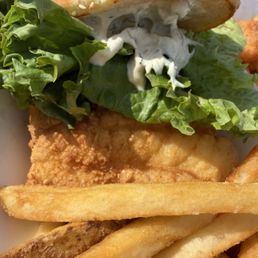 Grilled Haddock Sandwich