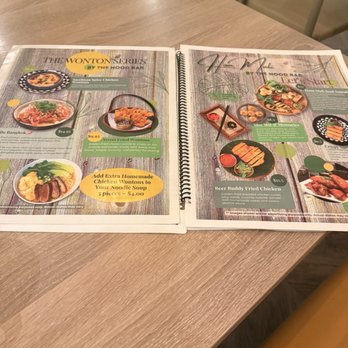 Hom Mali By The Nood Bar - Menu - Noodles Near Me - San Diego, California