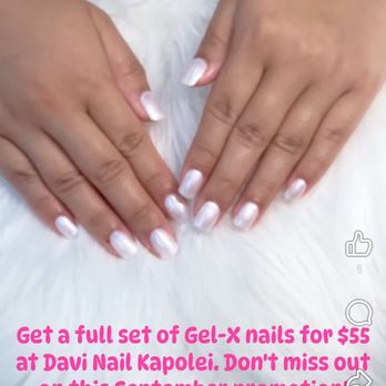 Davi Nails Kapolei - Rounded Square Gel-X Manicure - Nail Salons Near Me - Kapolei, Hawaii Davi Nails Kapolei - Rounded Square Gel-X Manicure - Nail Salons Near Me - Kapolei, Hawaii