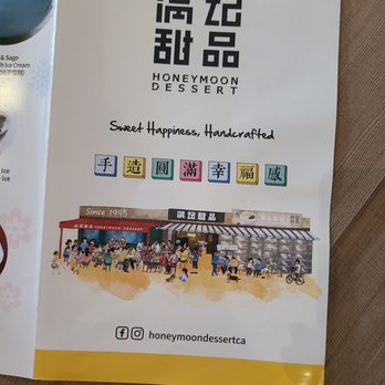Honeymoon Dessert - Menu August 2021 - Desserts Near Me - Markham, Ontario