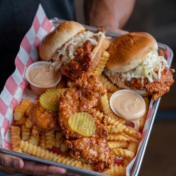 HCK Hot Chicken - Hot Chicken Sandwiches & Tenders with Krinkle Kut Fries - Salad Near Me - Buffalo, New York