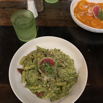 Farmer's Table - Pistachio Cavatelli - New American Near Me - La Mesa, California Farmer's Table - Pistachio Cavatelli - New American Near Me - La Mesa, California