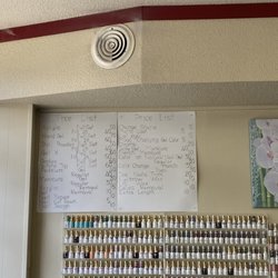 Amanda's Nail & Spa - Price list menu as of May 2026