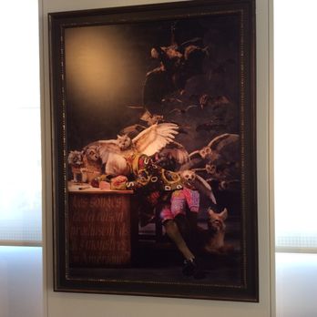 21c Museum Hotel Durham - Nice artwork in lobby - Hotels Near Me - Durham, North Carolina