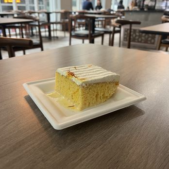 Delah Coffee - Saffron Milk Cake - Coffee & Tea Near Me - San Francisco, California Delah Coffee - Saffron Milk Cake - Coffee & Tea Near Me - San Francisco, California