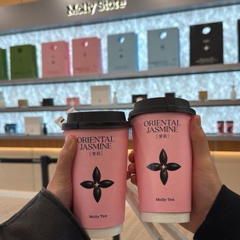 Molly Tea - jasmine mt and matcha jasmine mt - Bubble Tea Near Me - Sunnyvale, California