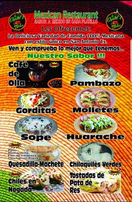 Menu photo 7 La Capital Del Sabor San Antonio, TX