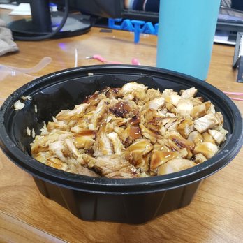 WaBa Grill - Heres two photos showing how absurdly they under pack the bowl and really short change you. - Fast Food Near Me - La Verne, California WaBa Grill - Heres two photos showing how absurdly they under pack the bowl and really short change you. - Fast Food Near Me - La Verne, California