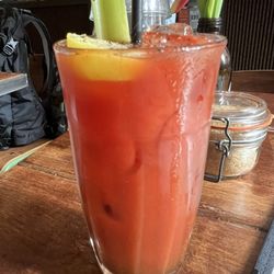 Federal Cafe & Bar - Fantastic Bloody Mary! Savory, spicy, and a slightly sweet finish.