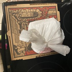 Primo's Pizzeria - 46. White Pizza and 34. Six Pieces Wings to go