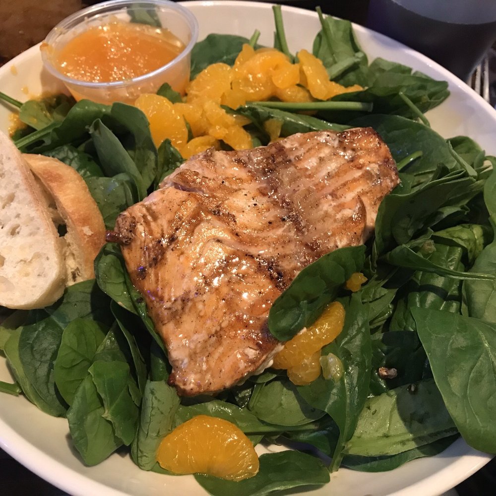 The Bell Tree Tavern - Mandarin Orange Salmon Salad - American Near Me - Southern Pines, North Carolina