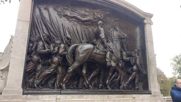 Robert Gould Shaw and the 54th Regiment Memorial by null