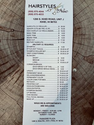 HAIRSTYLES BY NOE - Updated November 2024 - 31 Reviews - 1279 S Kihei 