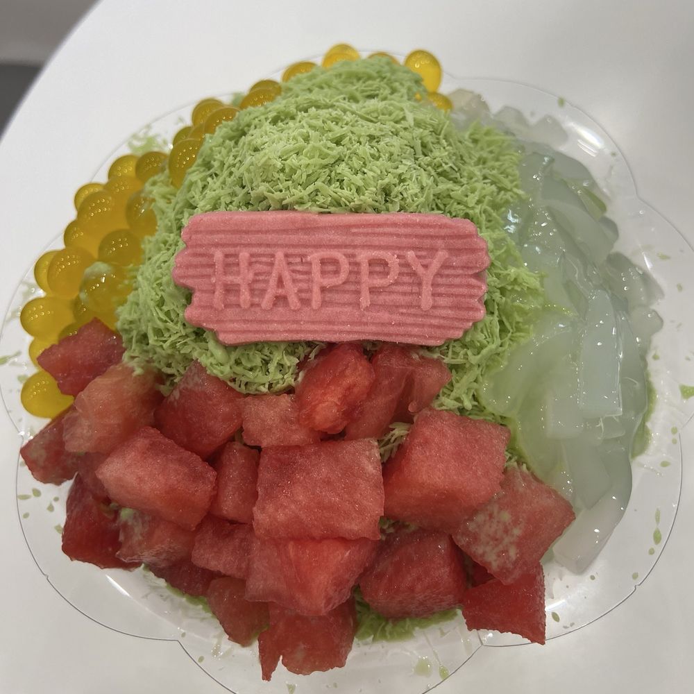 SugaBox - Matcha shaved ice cream - Bubble Tea Near Me - Chinatown, New York
