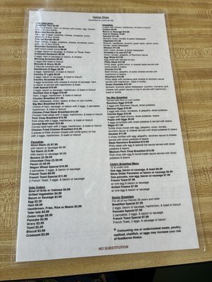Menu photo 1 Dallas Diner Dallas, TX Menu photo 1 Dallas Diner Dallas, TX