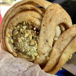 Mountain Oven Organic Bakery - Pistachio cardamom bun