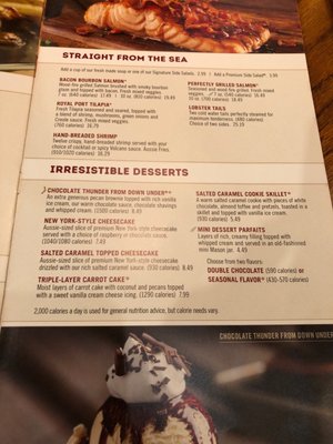 Menu photo 1 Outback Steakhouse Chattanooga, TN
