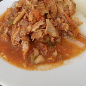 El Sabroso - Bacalao guisado con viandas - Latin American Near Me - Jersey City, New Jersey