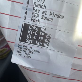 Chick-fil-A - Fast Food Near Me - La Quinta, California