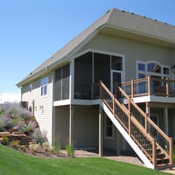 Chamberlin - Enclose your porch with maintenance free aluminum screen frames with fiberglass insect screening.