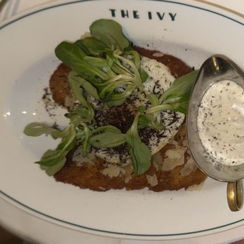 The Ivy Spinningfields Manchester - Chicken Milanese with Truffle Cream - British Near Me - Manchester, XGM