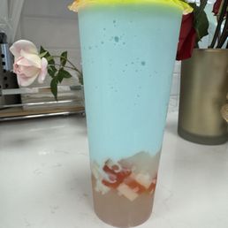 Cotton Candy Milk Tea