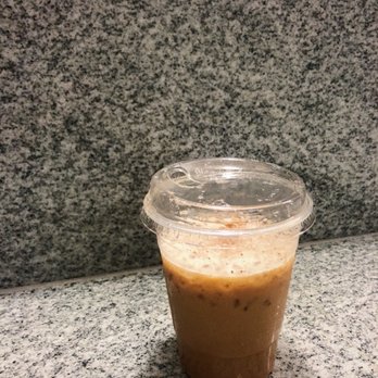 Tres Gatos Coffee - Iced Dirty Homemade Chai (made w/ hot & cold brewed espresso) - Desserts Near Me - Midvale, Utah Tres Gatos Coffee - Iced Dirty Homemade Chai (made w/ hot & cold brewed espresso) - Desserts Near Me - Midvale, Utah