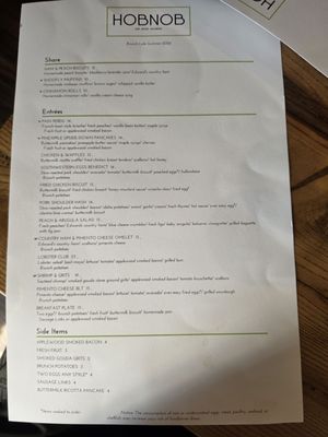 Menu photo 1 Hobnob Richmond, VA Menu photo 1 Hobnob Richmond, VA
