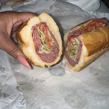 Ocean Deli - So much deliciousness, this pastrami and American cheese was everything I wanted it to be. - Delis Near Me - Miami Beach, Florida