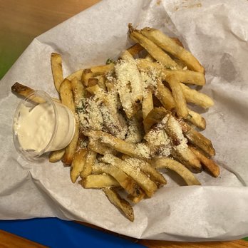 Islands Restaurant - Truffle fries (I upgraded from regular fries) - Burgers Near Me - Seal Beach, California