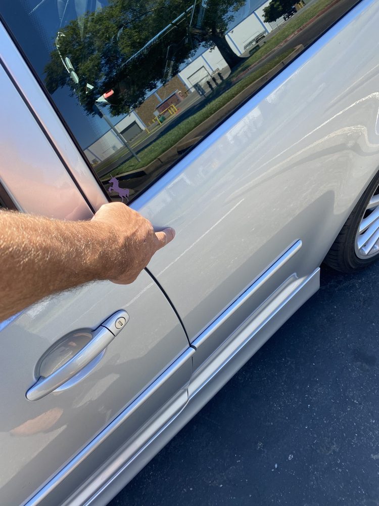 Panel Craft - Location of visible scratches under clear coat, they painted this entire side of the car - Body Shops Near Me - Berkeley, California Panel Craft - Location of visible scratches under clear coat, they painted this entire side of the car - Body Shops Near Me - Berkeley, California