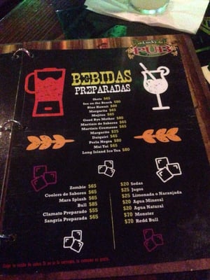 Menu photo 1 Lucky Irish 2 Ensenada, BCN