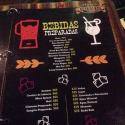 Lucky Irish 2 - Cocktail Menu