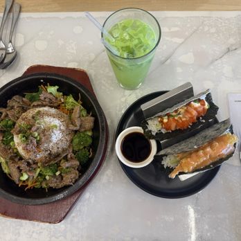Shiitake Sizzle - Beef Sizzle Rice, Green Apple Fizz, Sushi Tacos - Asian Fusion Near Me - Moses Lake, Washington Shiitake Sizzle - Beef Sizzle Rice, Green Apple Fizz, Sushi Tacos - Asian Fusion Near Me - Moses Lake, Washington