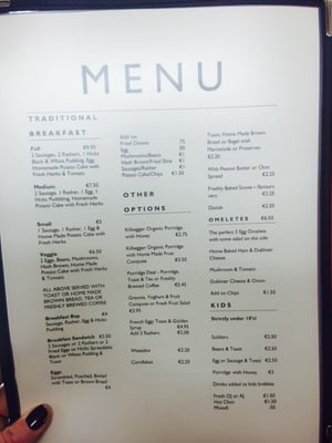 Menu photo 5 Cowtown Cafe Dublin, D