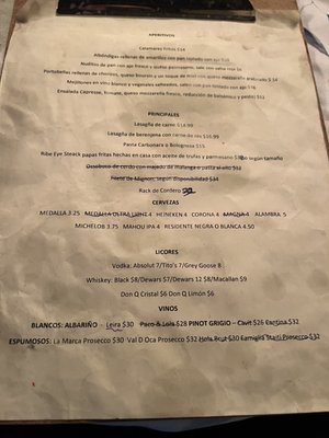Menu photo 2 De Boca en Boca Guaynabo, PR