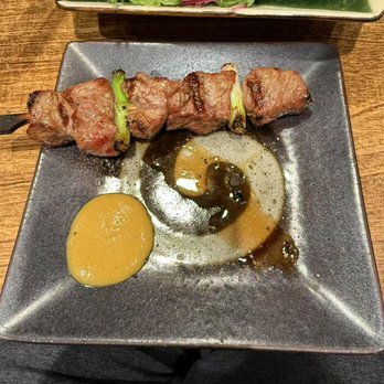 Kiraku - Lamb & Scallion Skewer - Tapas/Small Plates Near Me - Berkeley, California