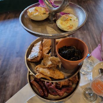 Garden Parc - Deviled eggs. Kale, Collard Greens, Salmon, Catfish, Chicken wings - Venues & Event Spaces Near Me - Atlanta, Georgia Garden Parc - Deviled eggs. Kale, Collard Greens, Salmon, Catfish, Chicken wings - Venues & Event Spaces Near Me - Atlanta, Georgia
